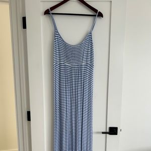 Calvin Klein Cotton Striped Sundress
